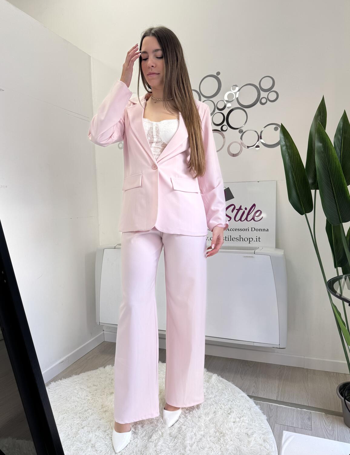 NOVITÀ Completo gessato in lurex