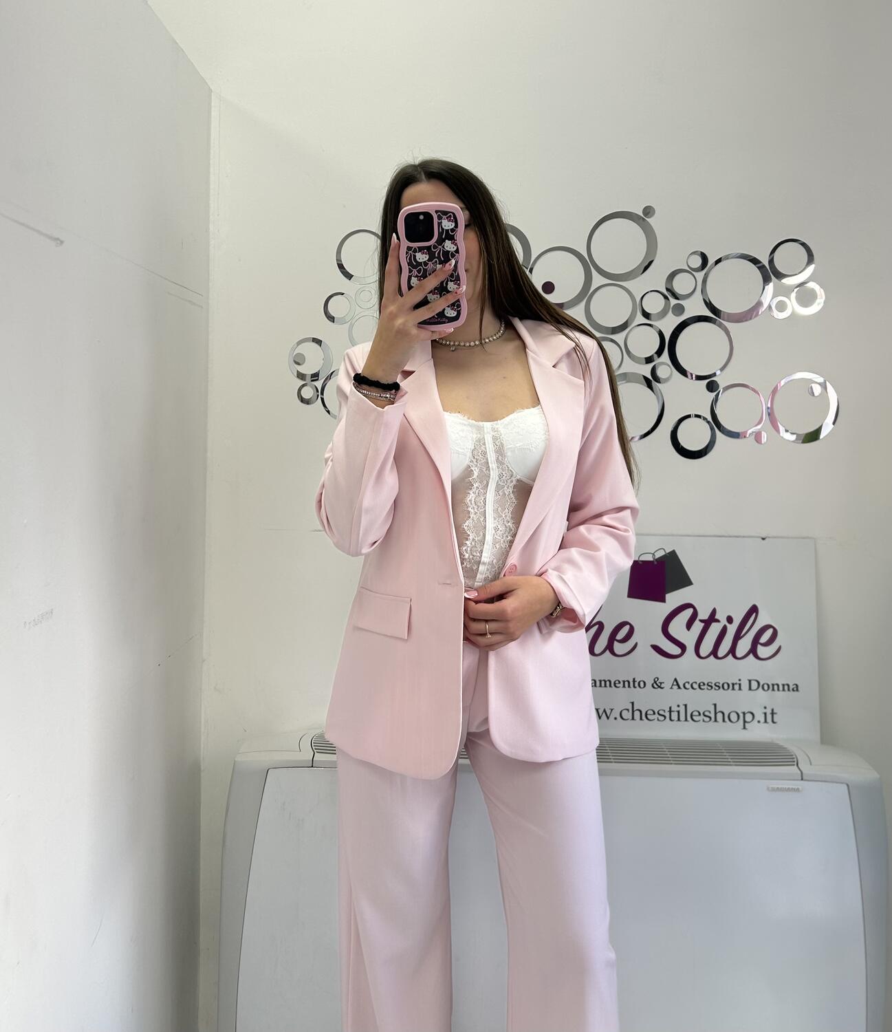 NOVITÀ Completo gessato in lurex