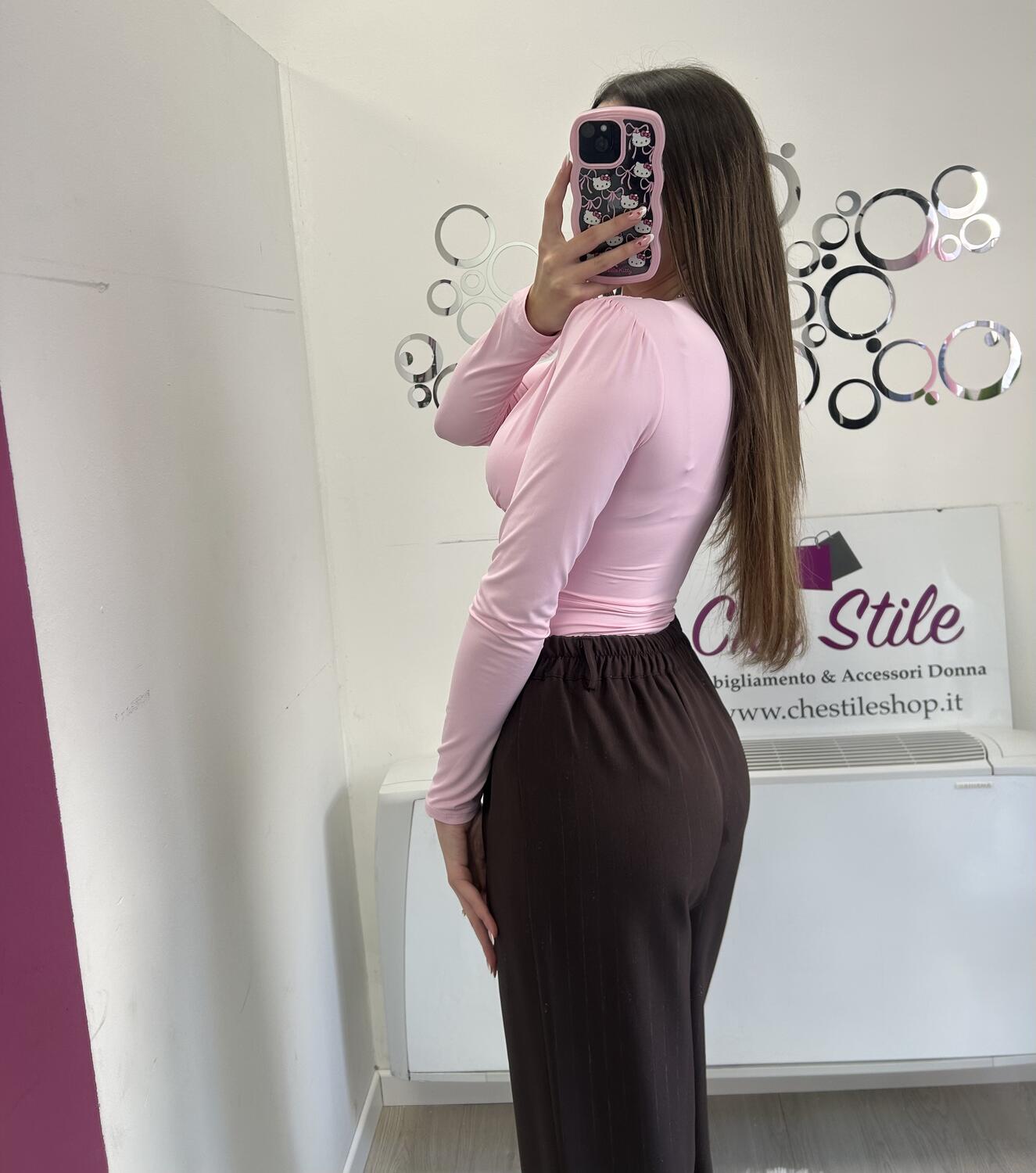 NOVITÀ Body a manica lunga scollo a V