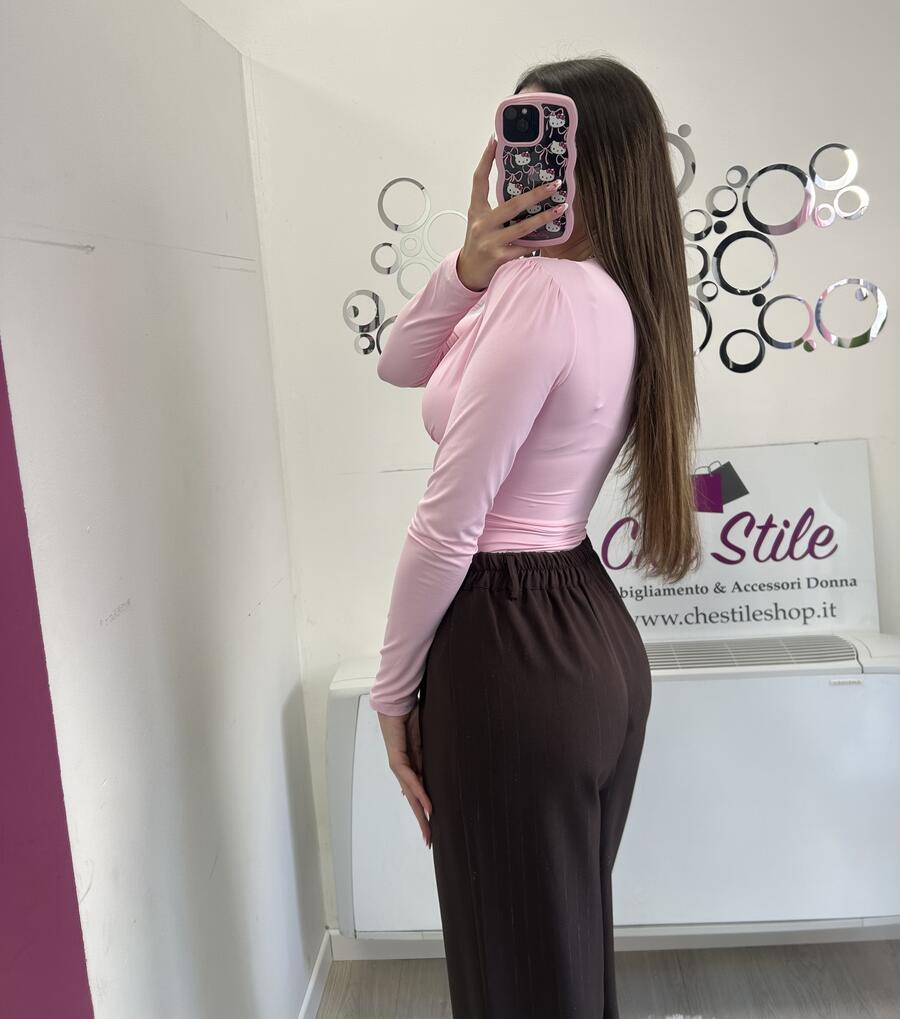 NOVITÀ Body a manica lunga scollo a V