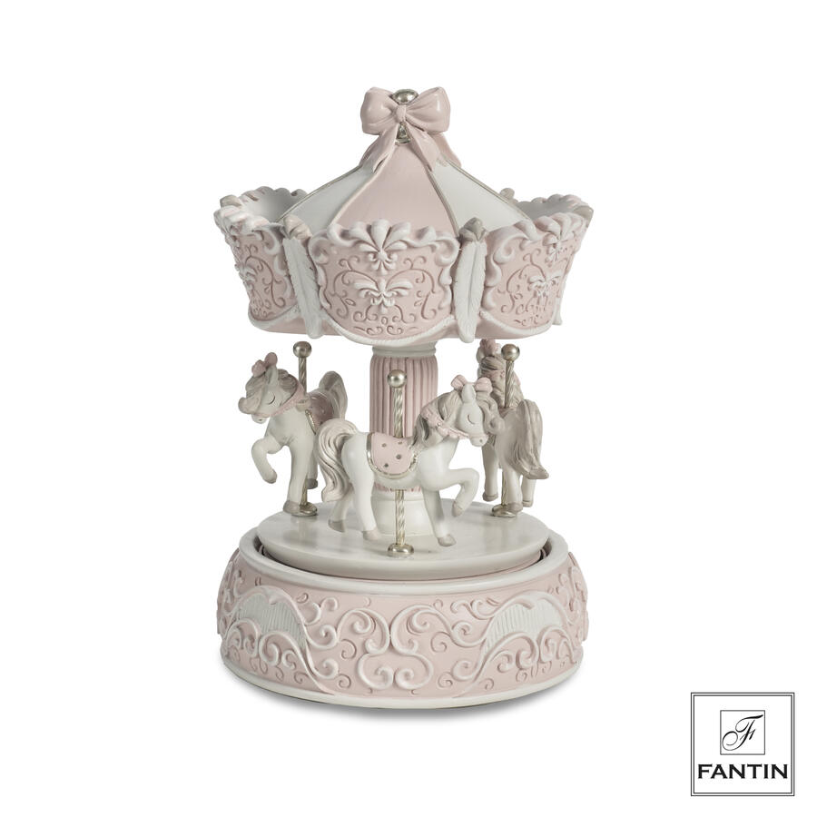 Fantin argenti - Giostra carillon Rosa