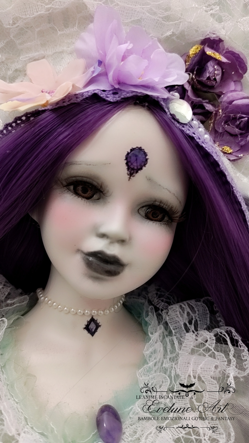 Francesca Polo bambola in porcellana