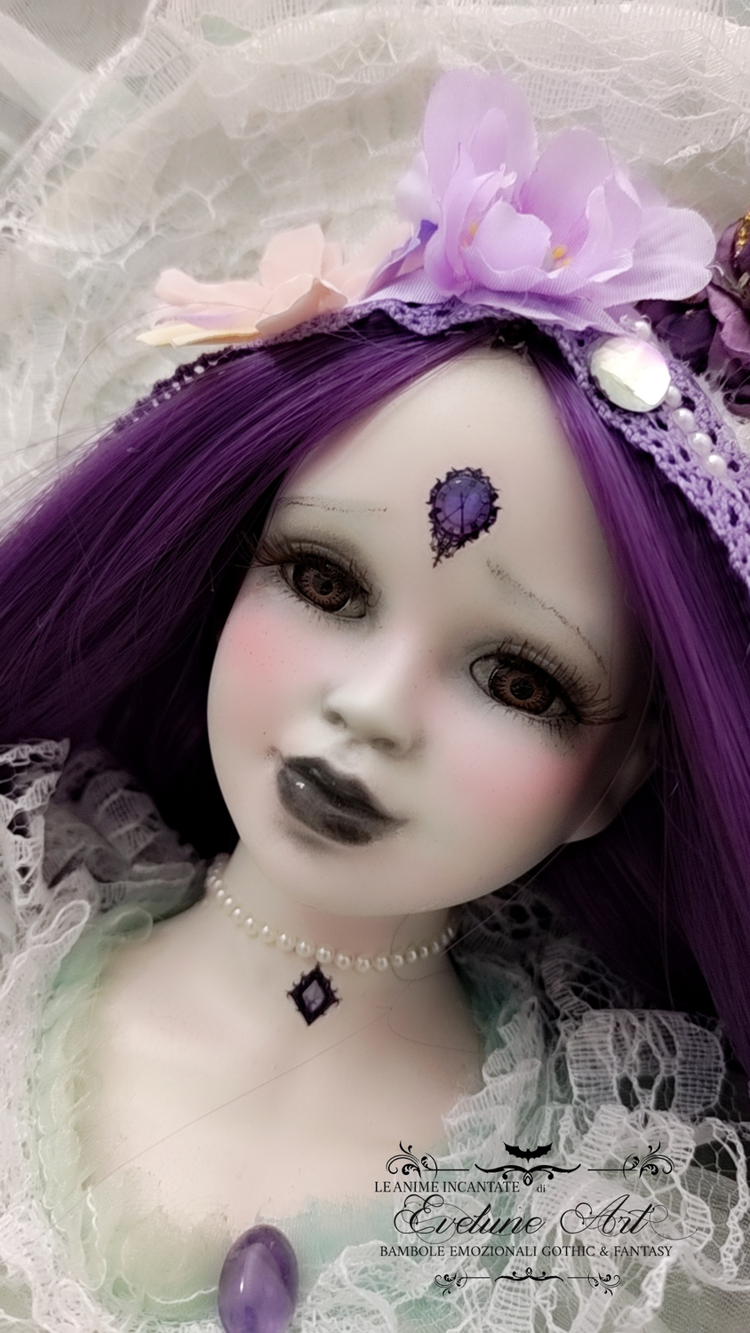 Francesca Polo bambola in porcellana