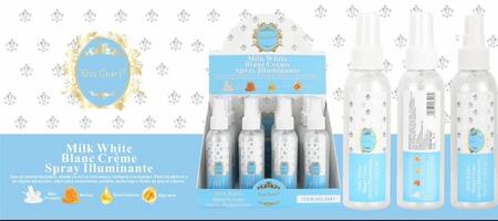 KISS OUMI MILK WHITHE SPRAY ILLUMINANTE da 130 ml (Conf. da 12 pezzi)