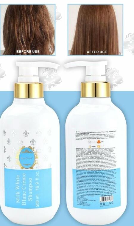KISS OUMI MILK WHITE SHAMPOO da 500 ml (Conf. da 12 pezzi)