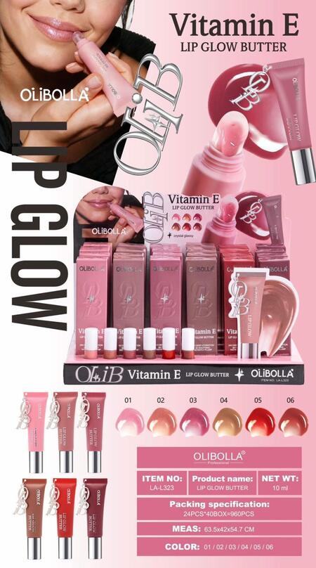 OLIBOLLA LIP GLOW BUTTER (Dupe Dior) (Conf. da 24 pezzi)