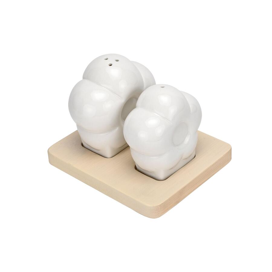 Wald - Sale e pepe con base in bamboo