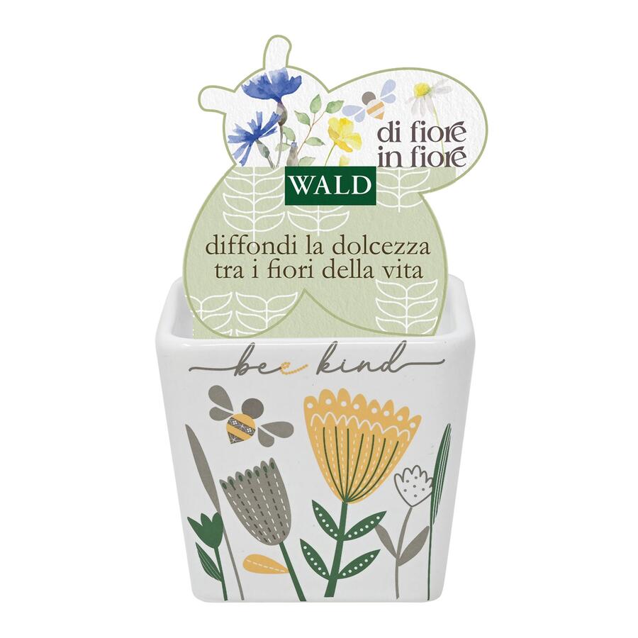 Wald - Cache pot "bee kind" - 2 pz.