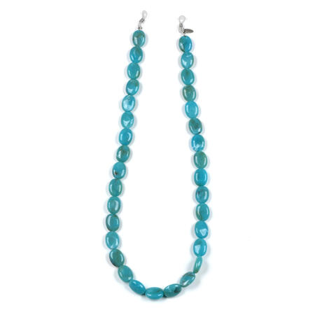 DoubleChain Pearl Stone - Catene per occhiali - Colore FUXIA e AZURE