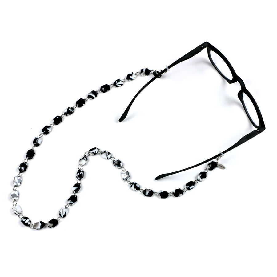 DoubleChain Acetate - Catene per occhiali - Colore TURTLE e BLACK AND WHITE