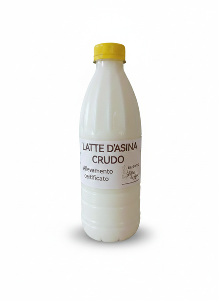 Latte d'Asina Crudo certificato per il consumo alimentare - PARTENZA SPEDIZIONE PREVISTA PER MARTEDÌ 10 FEBBRAIO 2026-