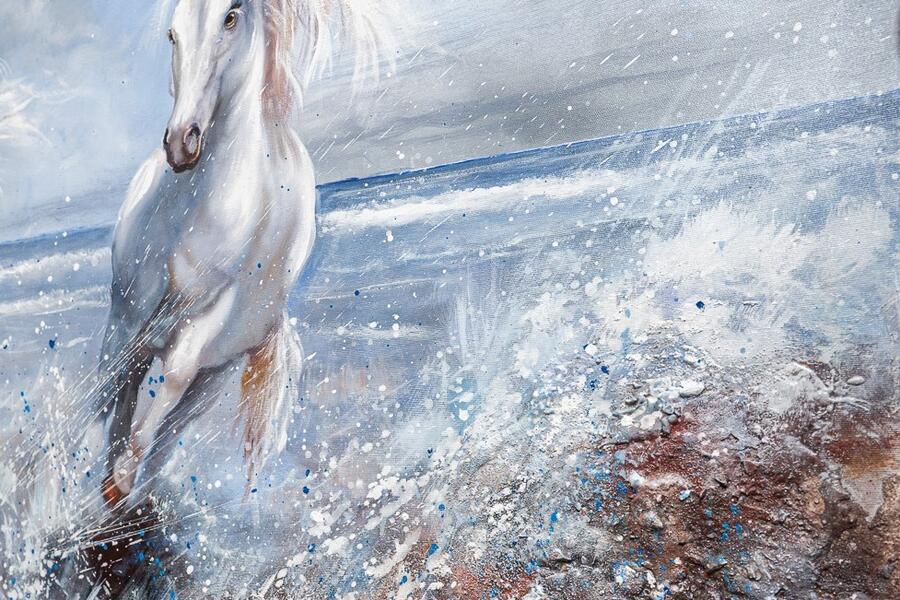 Libertà tra le onde cm 180x80