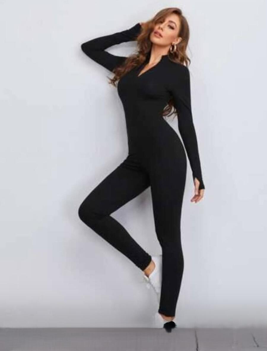 Tutone elasticizzato con cerinera modello skinny taglia unica