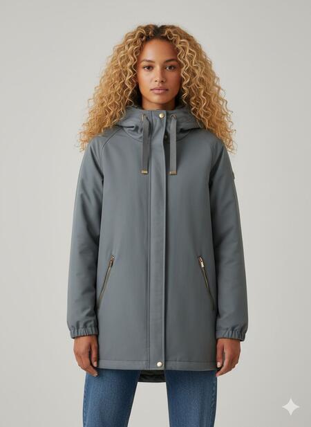 Parka Yes Zee Grigio