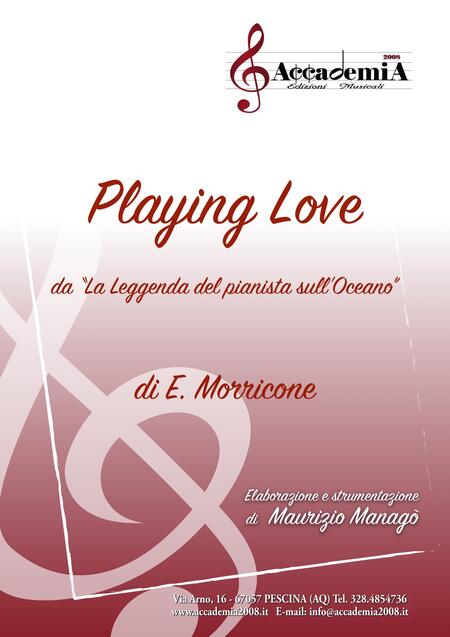 PLAYING LOVE (Banda) - Maurizio Managò / Ennio Morricone