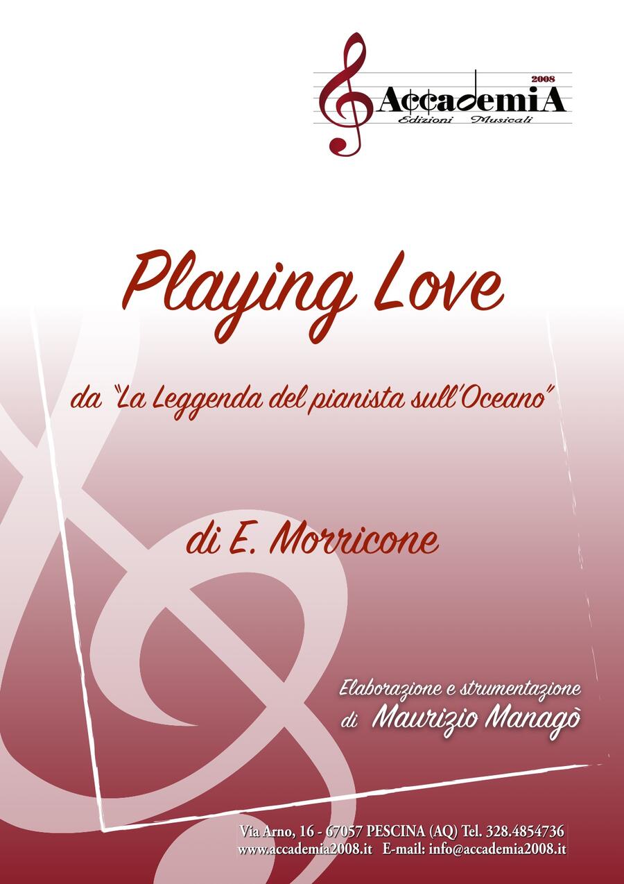 PLAYING LOVE (Banda) - Maurizio Managò / Ennio Morricone