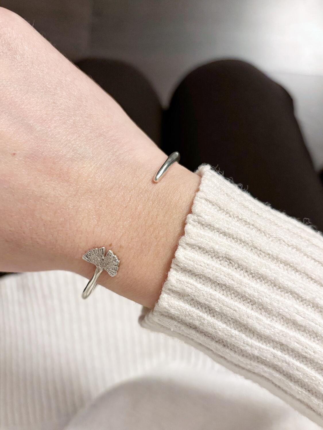 Bracciale rigido Ginkgo