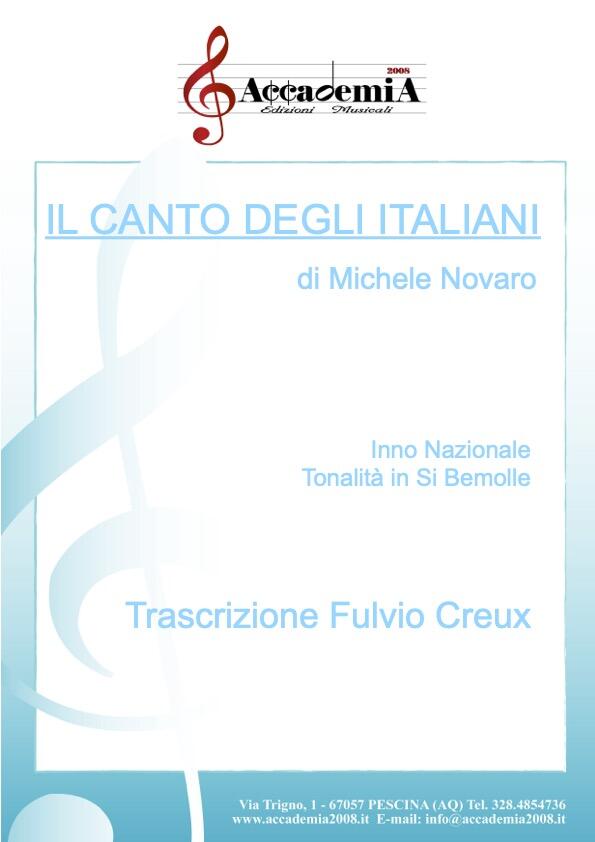 IL CANTO DEGLI ITALIANI (Sib) - Fulvio Creux / Michele Novaro