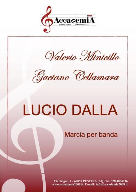 LUCIO DALLA - Valerio Minicillo / Gaetano Cellamara