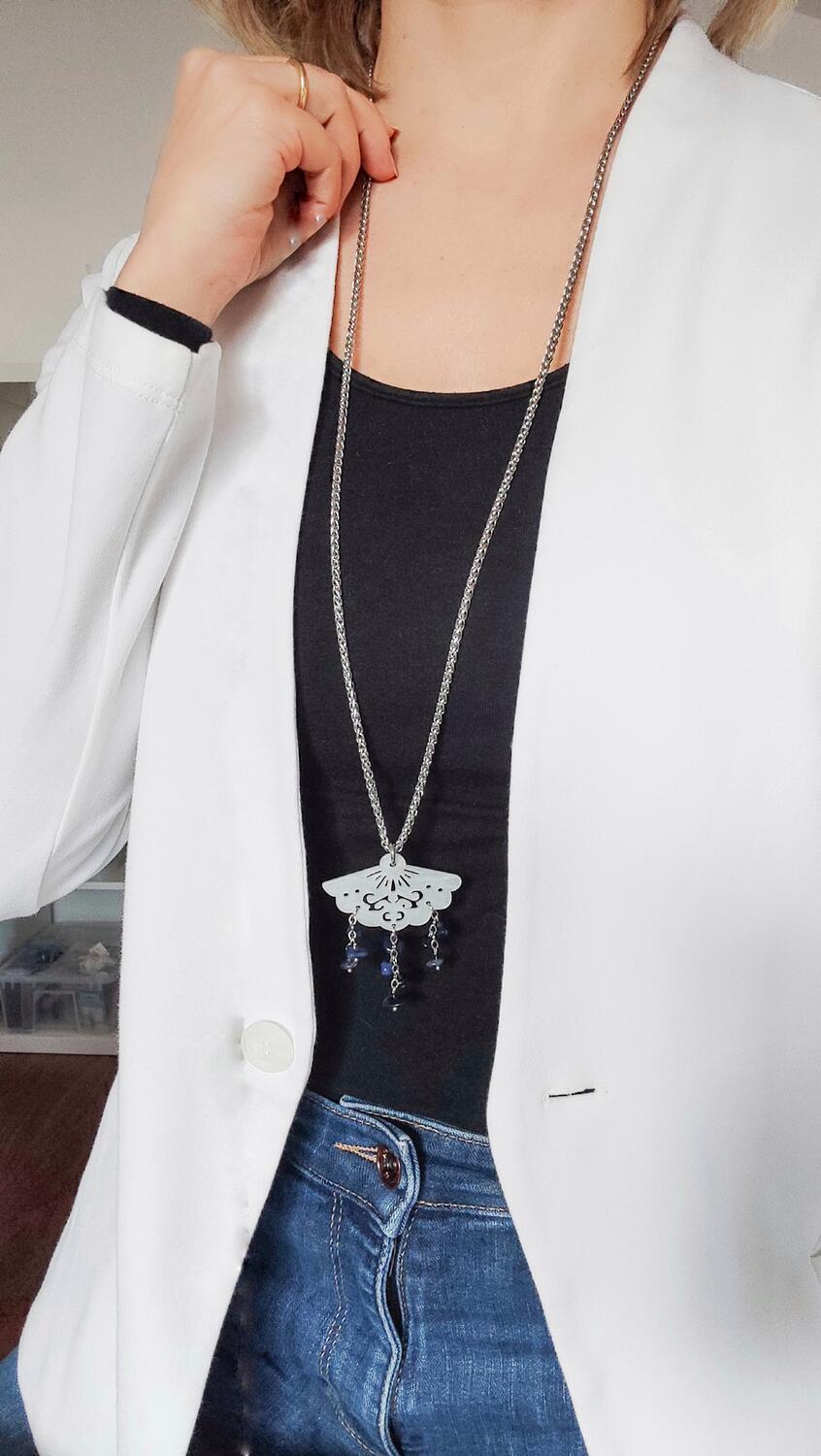 Sautoir con Sodalite