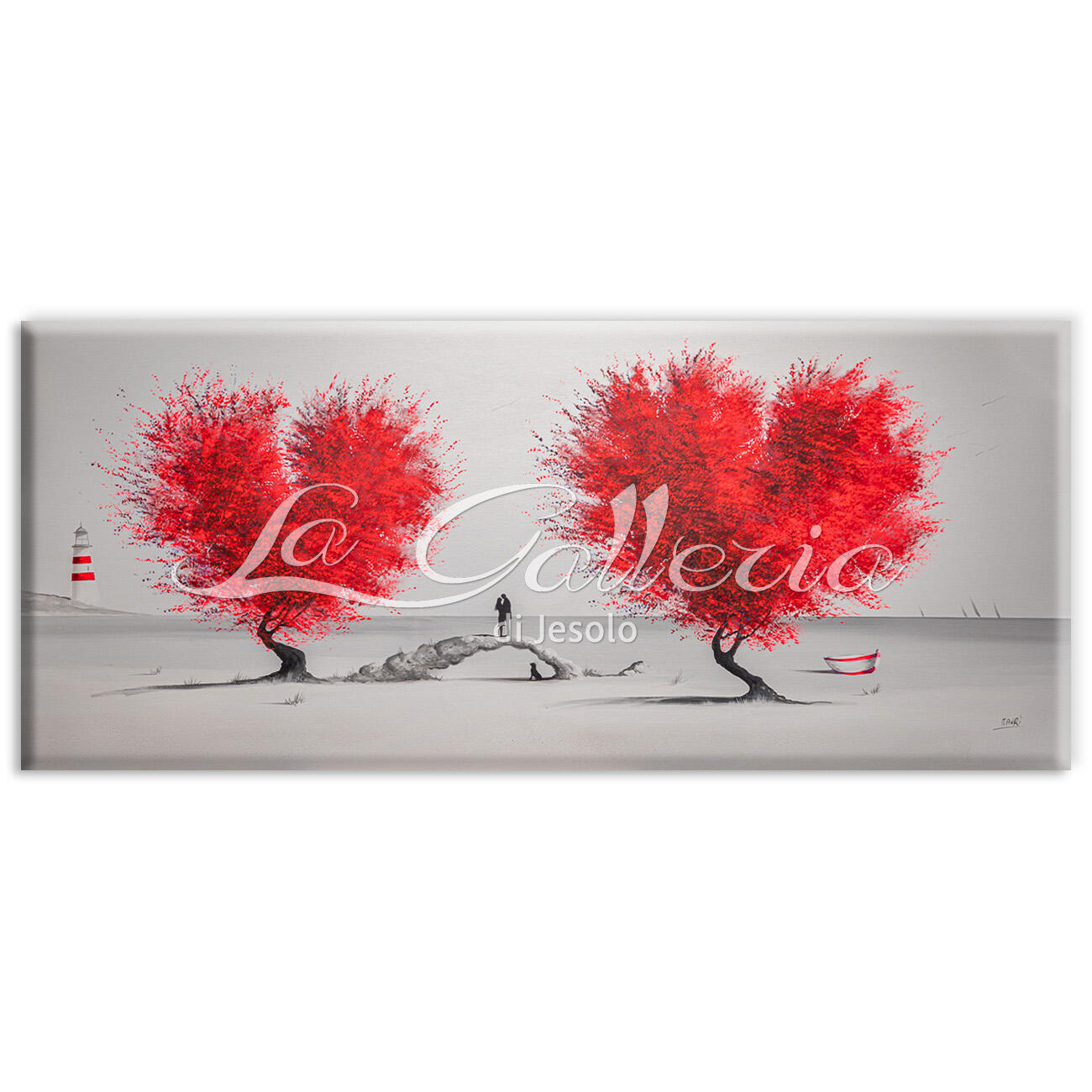 Il ponte degli innamorati cm 180x80