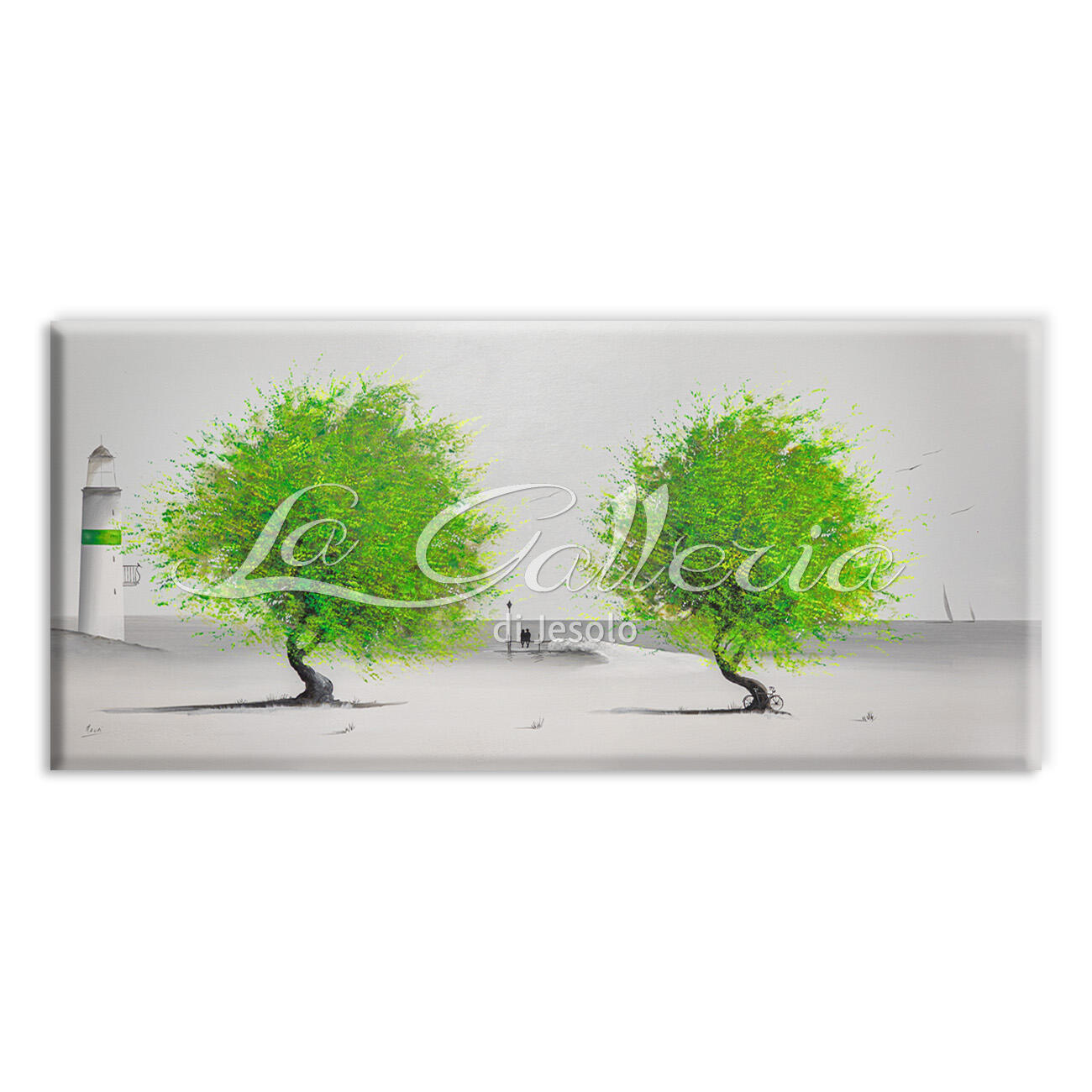 Incontro al faro cm 180x80