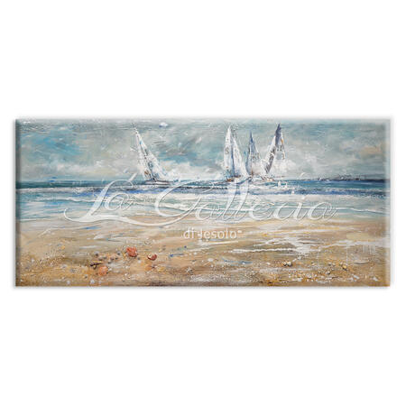 Vele tra le onde cm 180x80