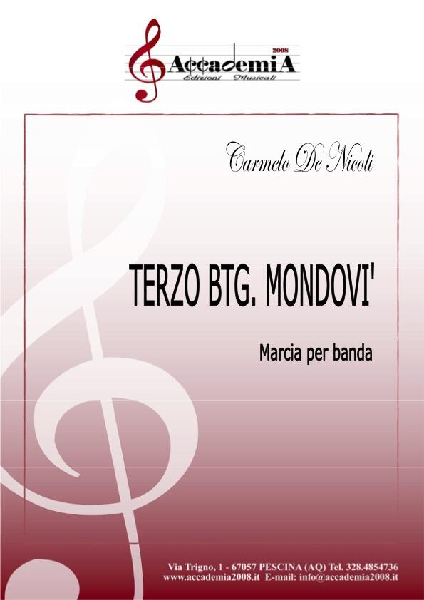 TERZO BTG. MONDOVI' - Carmelo De Nicoli