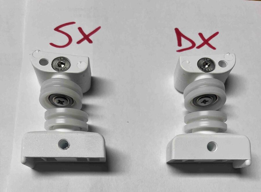 R800/06 Ricambi Cuscinetti per Box Doccia Serie Holiday  - Kit 2 pz