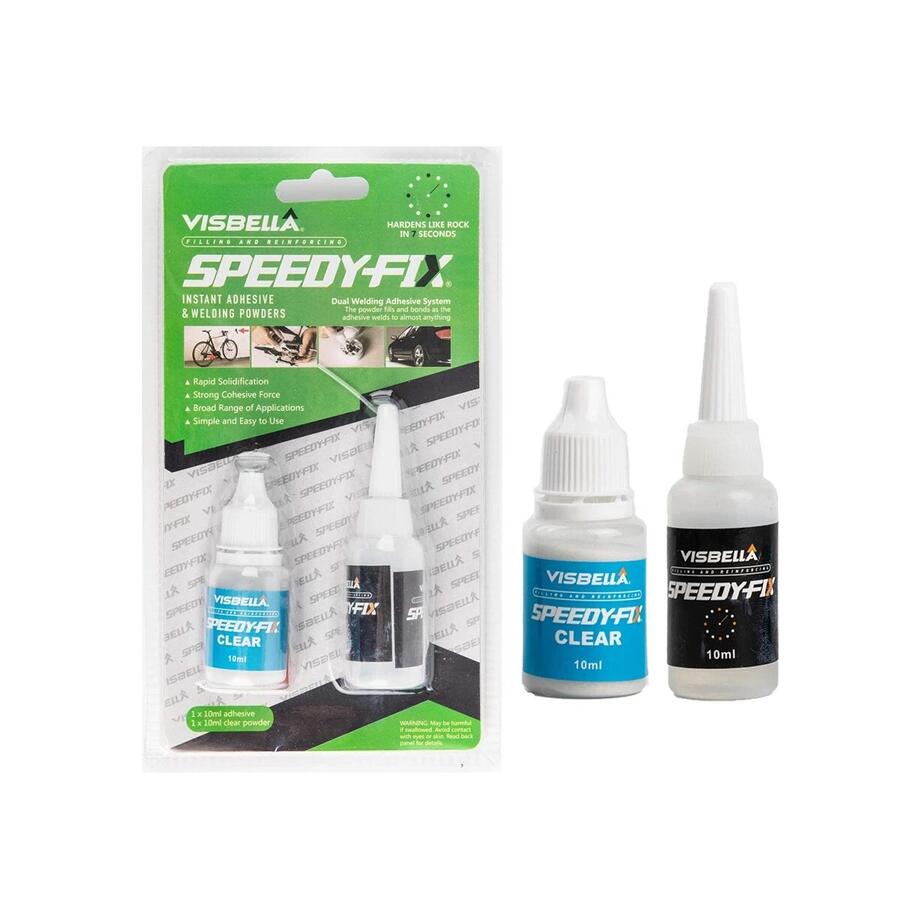 COLLA RIPARA METALLO PLASTICA LEGNO CERAMICA SPEEDYFIX VISBELLA AUTO MOTO