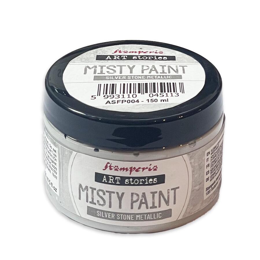 Misty Paint metallic ml 150 Silver Stone
