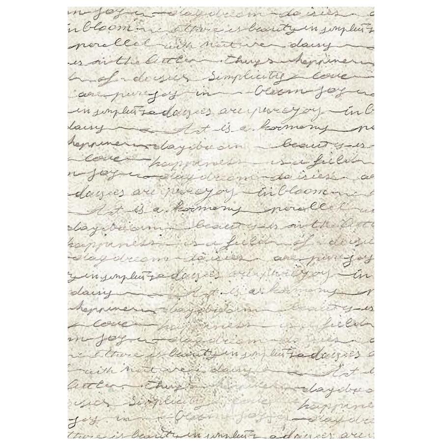 Selezione 8 Carta di riso Fto A6 Backgrounds Daisy Art