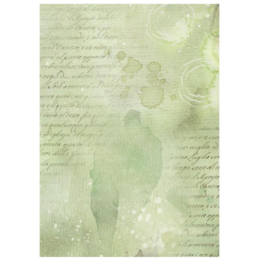 Selezione 8 Carta di riso Fto A6 Backgrounds Daisy Art