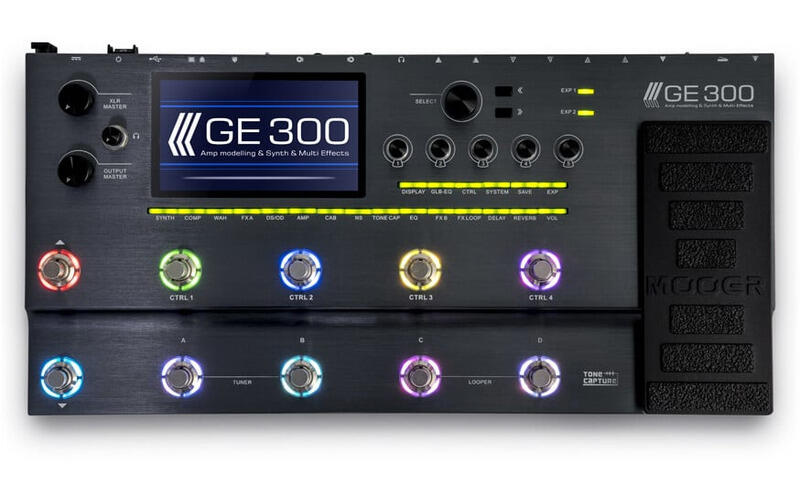 MOOER GE300 Modeler e multieffetto