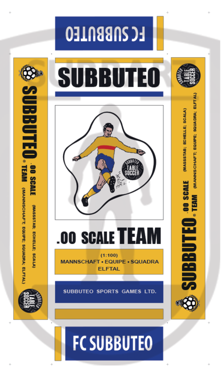 SCATOLA PERSONALIZZATA SUBBUTEO REPLICA 60