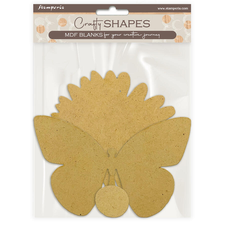 Crafty Shapes Daisy Art margherita e farfalla