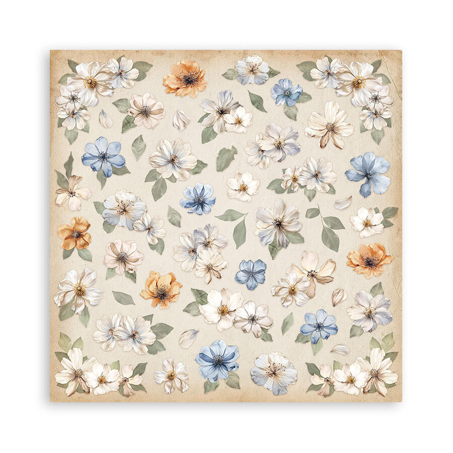 Blocco 10 fogli 30,5 x 30,5 Double Face Secret Diary