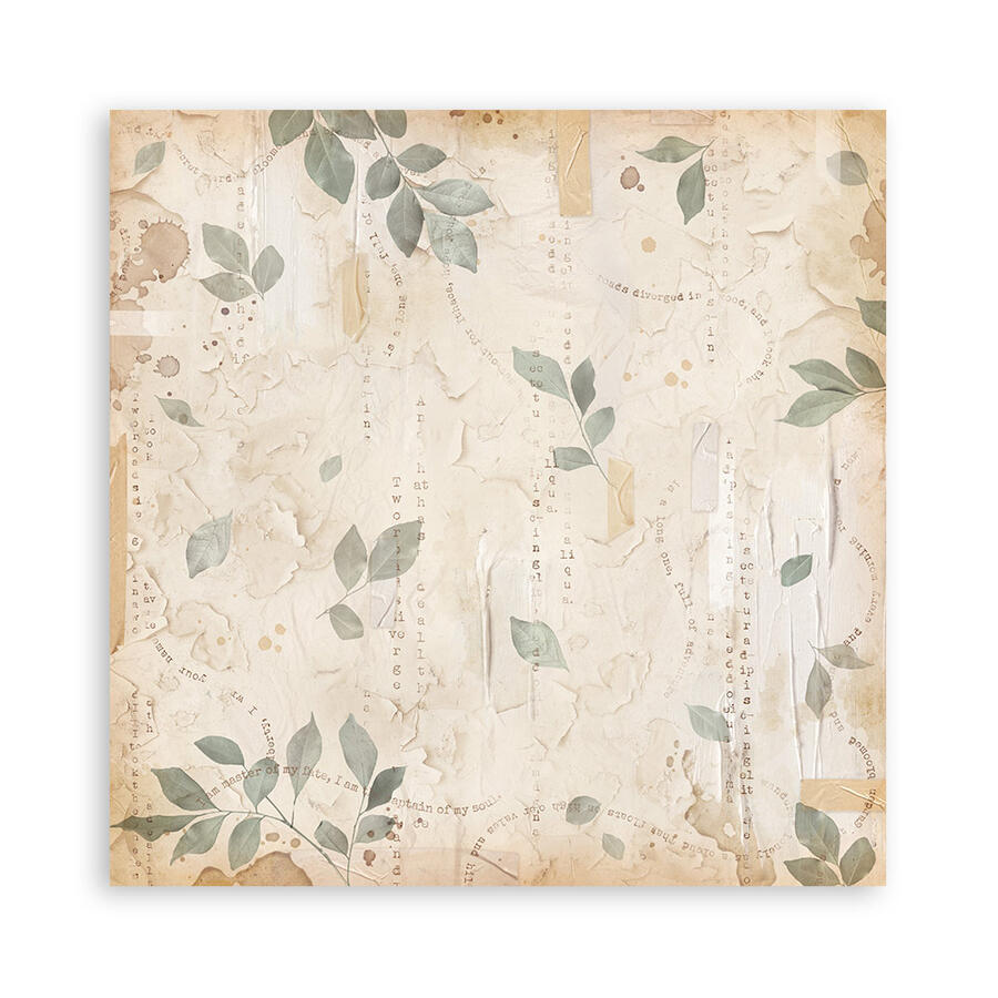 Blocco 10 fogli 30,5 x 30,5 Double Face Secret Diary