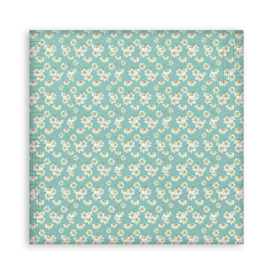 Blocco 10 fogli 30,5 x 30,5 Double Face Backgrounds Daisy Art