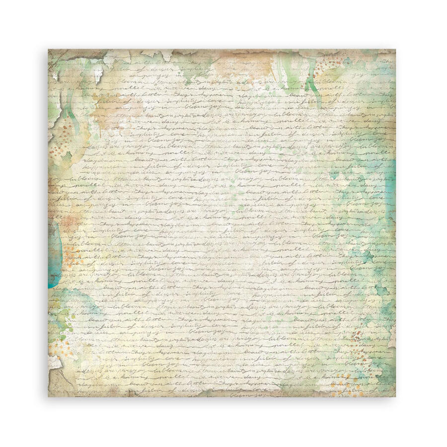 Blocco 10 fogli 20,3 x 20,3 Double Face Backgrounds Daisy Art