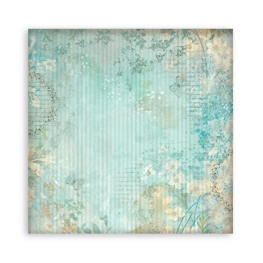 Blocco 10 fogli 20,3 x 20,3 Double Face Backgrounds Daisy Art