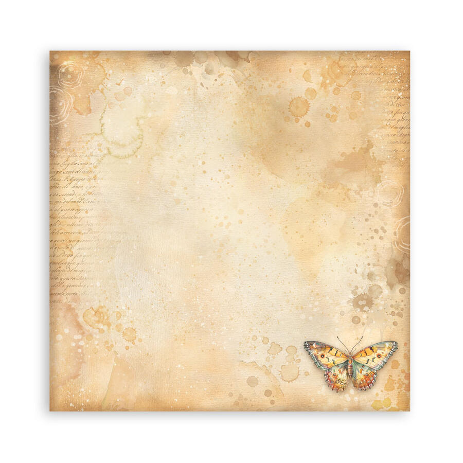 Blocco 10 fogli 20,3 x 20,3 Double Face Backgrounds Daisy Art