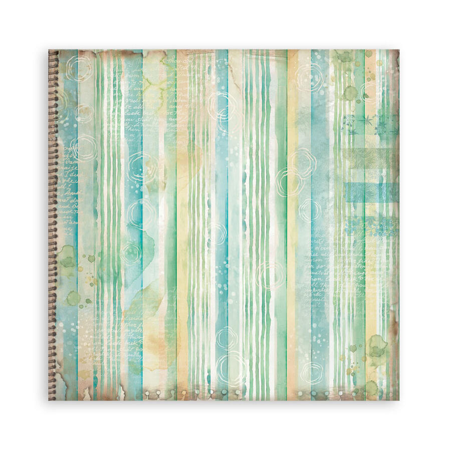 Blocco 10 fogli 20,3 x 20,3 Double Face Backgrounds Daisy Art