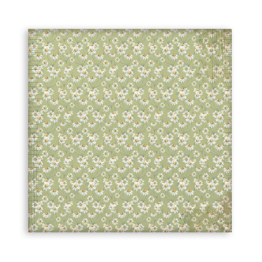 Blocco 22 fogli 30,5 x 30,5 Single Face Daisy Art