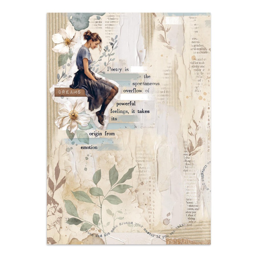 Junk Journal stickers, cut-outs, backgrounds Secret Diary
