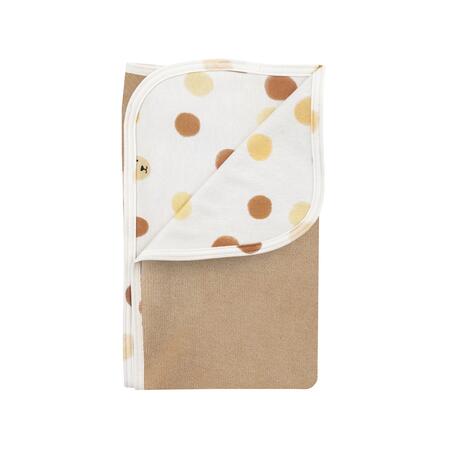 Coperta in Velluto 100% Cotone Bio GOTS – 75×85 cm