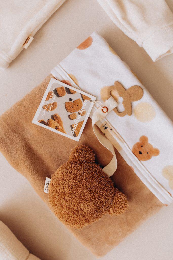 Coperta in Velluto 100% Cotone Bio GOTS – 75×85 cm