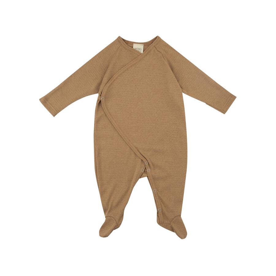 Tutina Avvolgente in Cotone Bio Non Tinto – Natural Dark Brown