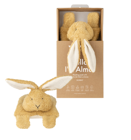 Coniglietto Termico con Noccioli di Ciliegia – Comfort Naturale per Neonati e Bambini