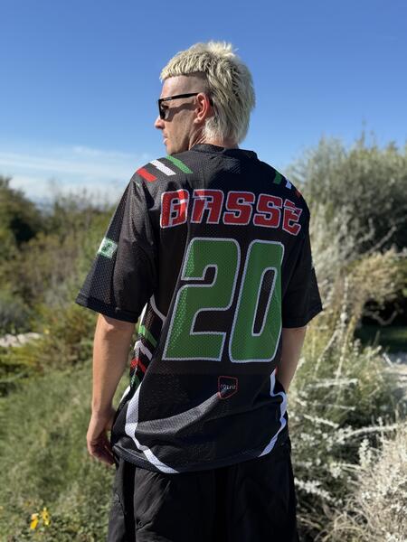 T-SHIRT GASSE LIMITED EDITION VERDE/BIANCO/ROSSO